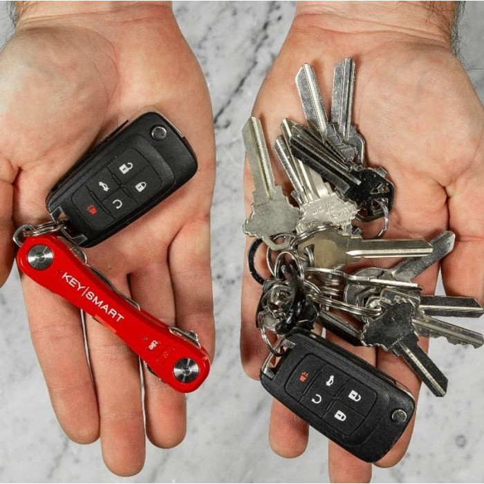 KEYSMART Army Keychain Style Gantungan Kunci UNIK Keychain Organizer AA