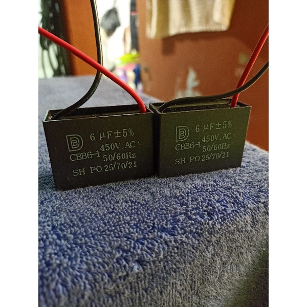 kapasitor 6uf 450v ac