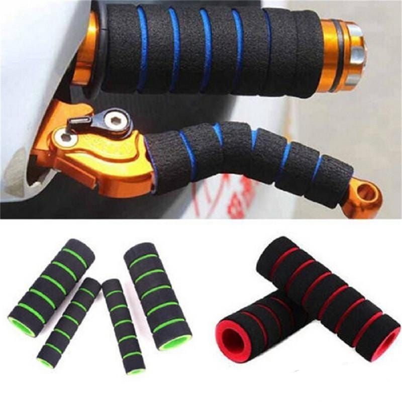 Spons Busa Stang Double Anti Slip / hand grip sepeda motor universal