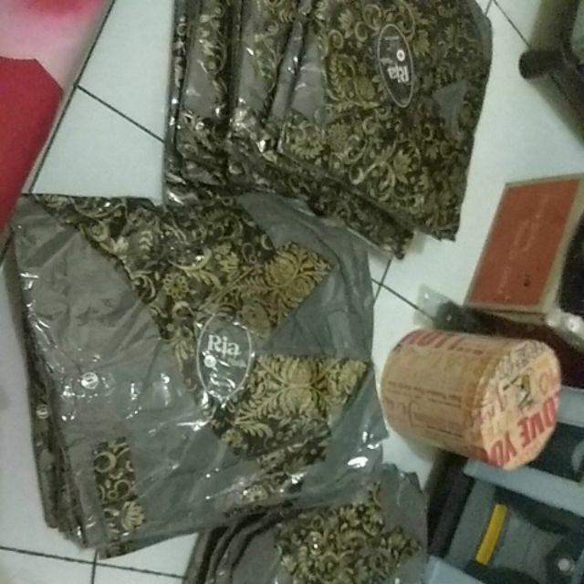 Atasan Batik Dolby Dolbi Dobby Doby Tenun Sutra Tulis Halus Katun Atbm Baron Sarimbit Atasan