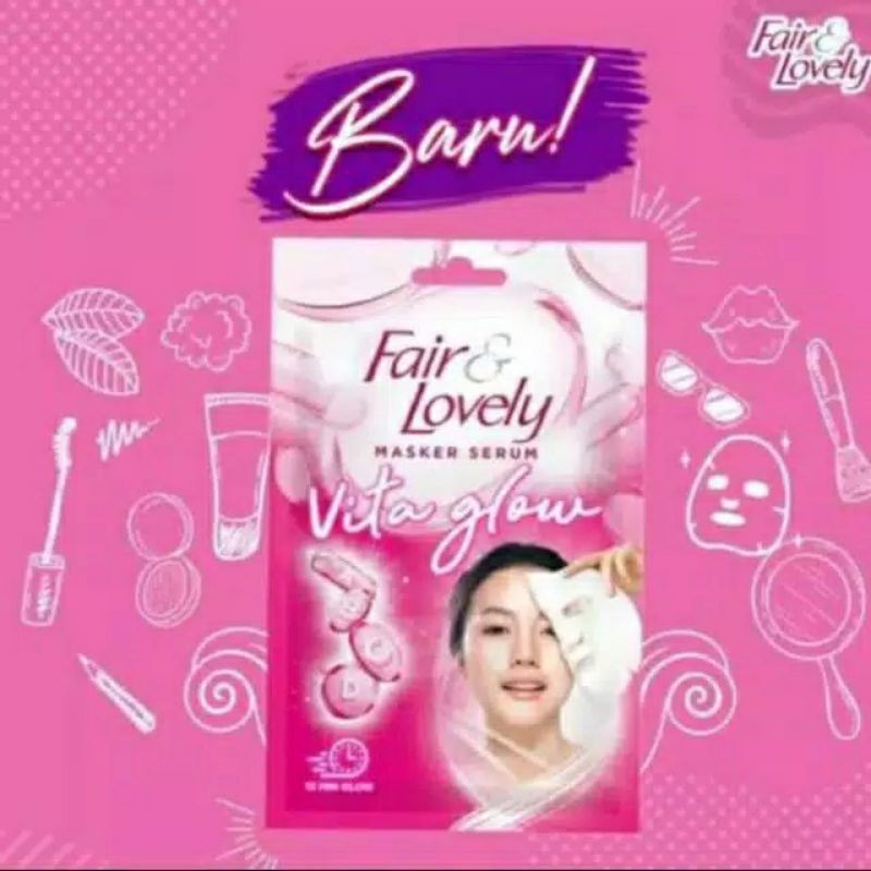 masker wajah fair & lovely
