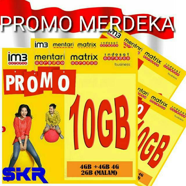 PROMO INDOSAT KUOTA DATA 10GB