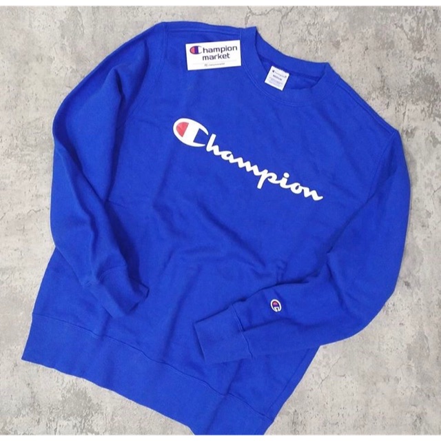 royal blue champion crewneck