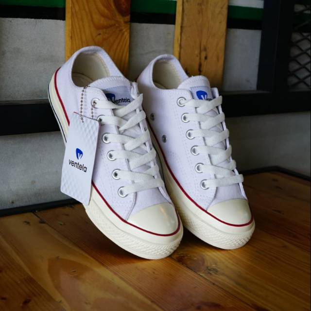 SEPATU VANTELA WHITE ORIGINAL VENTELA 70S CREAM HIGH BTS PUTIH VENTELLA SHOES SNEAKERS WANITA