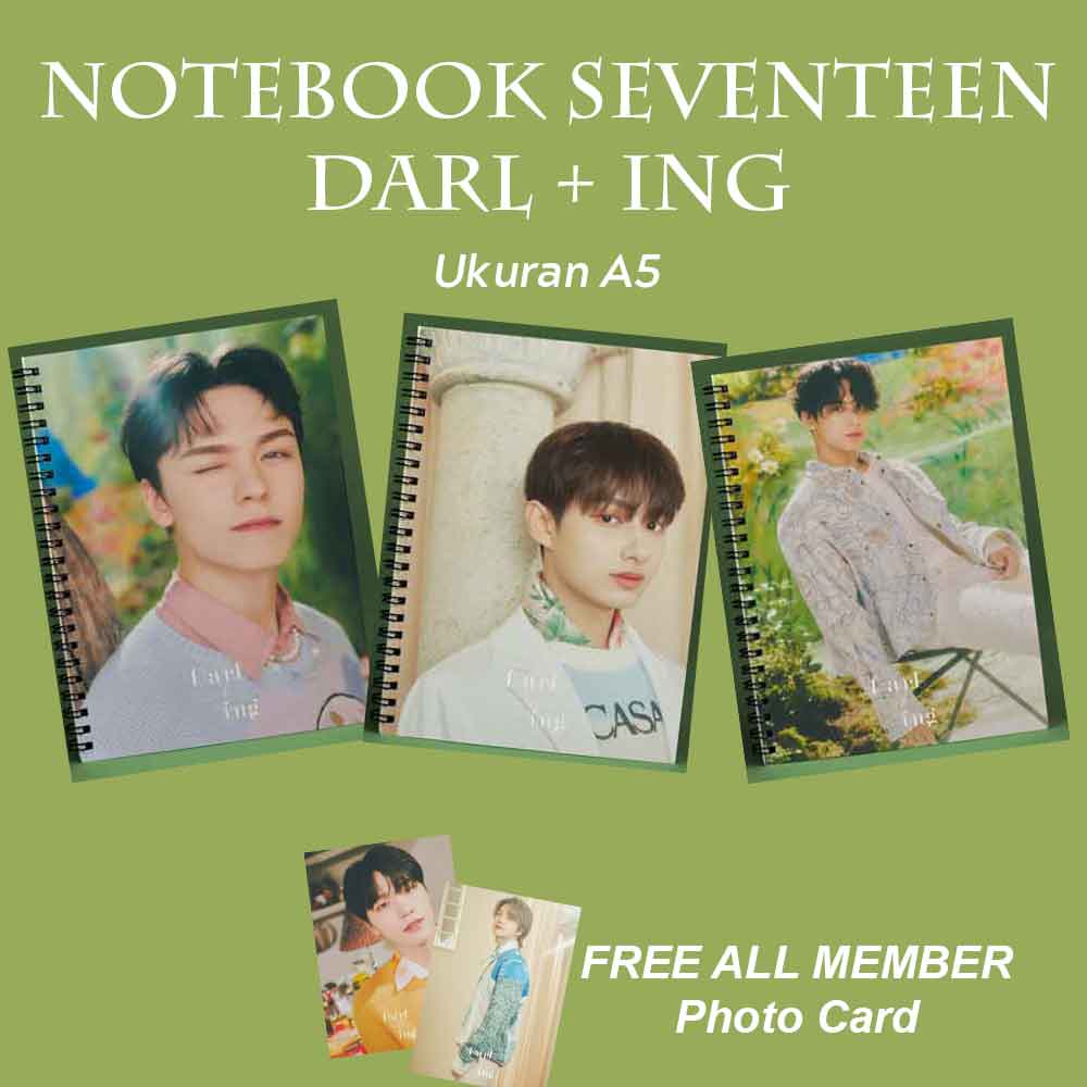 

Notebook Seventeen - Darl+ing Unofficial FREE Photocard