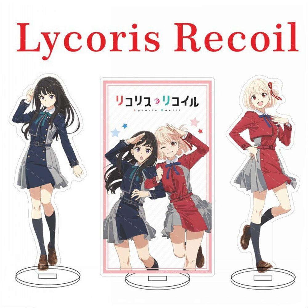 [Elegan] Stand Akrilik Natal DIY Chisato Nishikigi Fans Hadiah Inoue Takina Acrylic Plate Lycoris Recoil