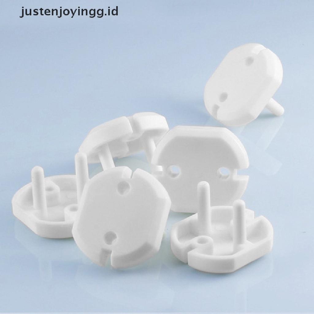 // justenjoyingg.id // 10Pcs/bag Child Guard Against Electric Shock Safety Protector Socket Cover Cap ~