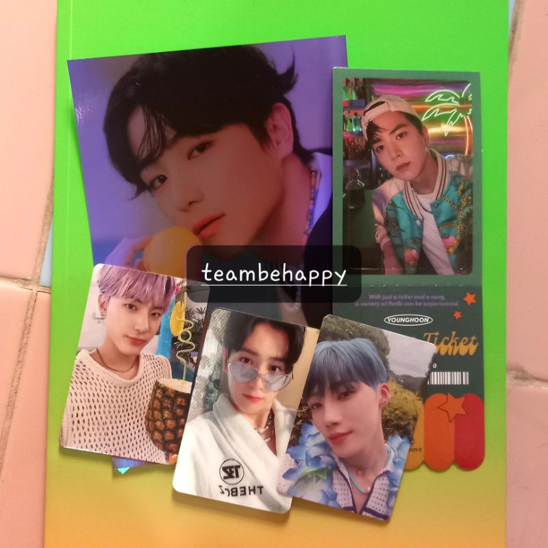 THE BOYZ Thrill Ride Album Splash Hyunjae Bathrobe New Chanhee Eric Younghoon Photocard PC