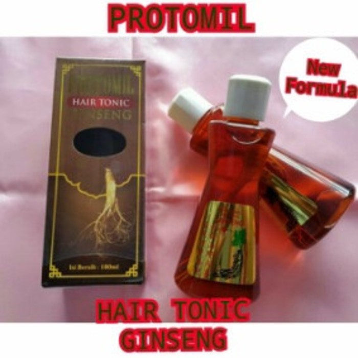 Protomil hair tonic gingseng 225ml / Sampo Rambut / Serum Rambut extrak ginseng