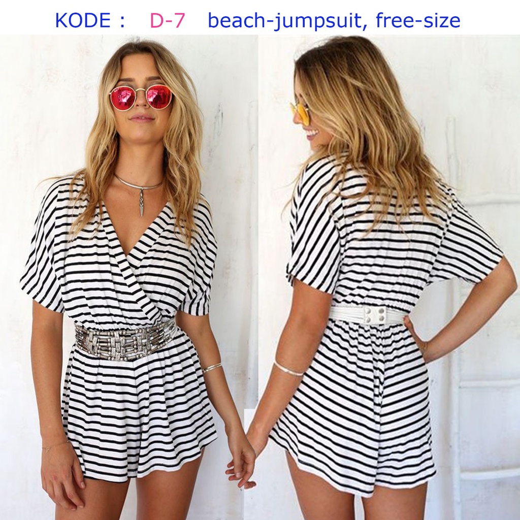 D7 - BEACHWEAR/OUTER BEACH/BALI/BAJU PANTAI/BEACH JUMPSUIT