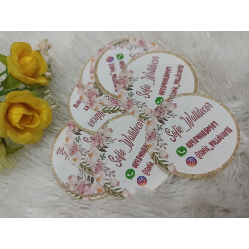 

STIKER LOGO CUSTOM uk. 4cm, 5cm