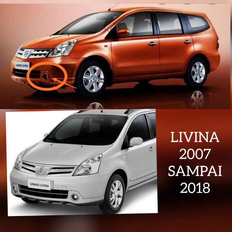 Lampu kabut foglamp livina 2007 2008 2009 2010 2011 2012 2013 2014 2015 2016 2017 2018