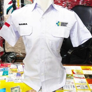 Jual Big Size Kemeja Kemenkes Kemeja Kementrian Kesehatan Baju Dinas