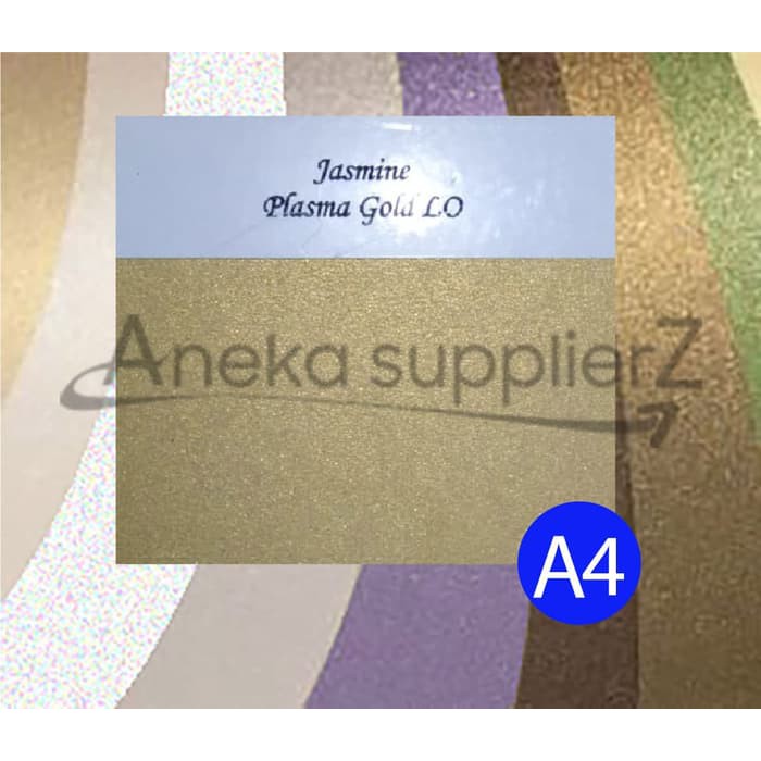 Kertas Karton Jasmine Tebal - A4 (Emas/Gold )