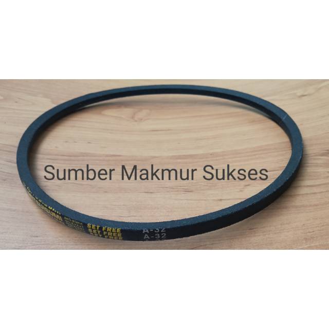 V belt Vanbelt Fanbelt Mesin Cuci A32 Mitsuisumi Grade A