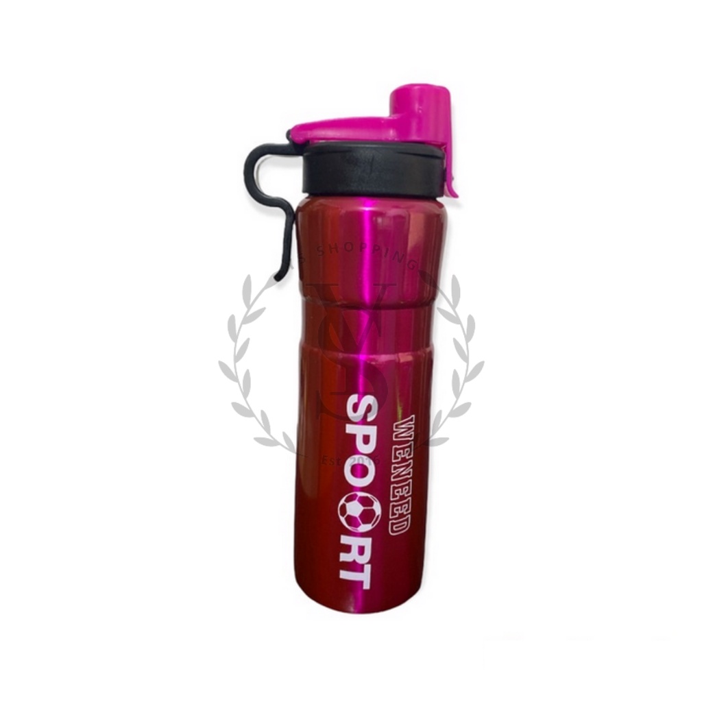 Tumblr Sport Gym / Botol Air Minum Camping Anti Tumpah / Botol Minum Aluminium Olahraga Sepeda