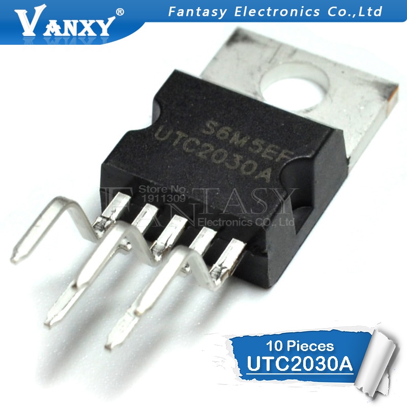 10pcs Amplifier Audio Utc2030 To220-5 Utc2030A To-220 2030a