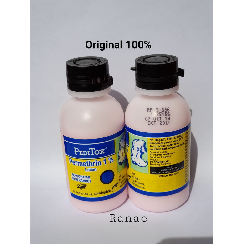 Peditox Obat Kutu Rambut / obat kutu rambut/ peditox