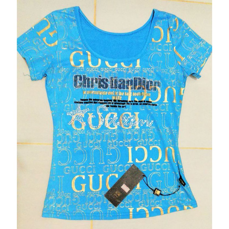 Baju kaos Gucci wanita