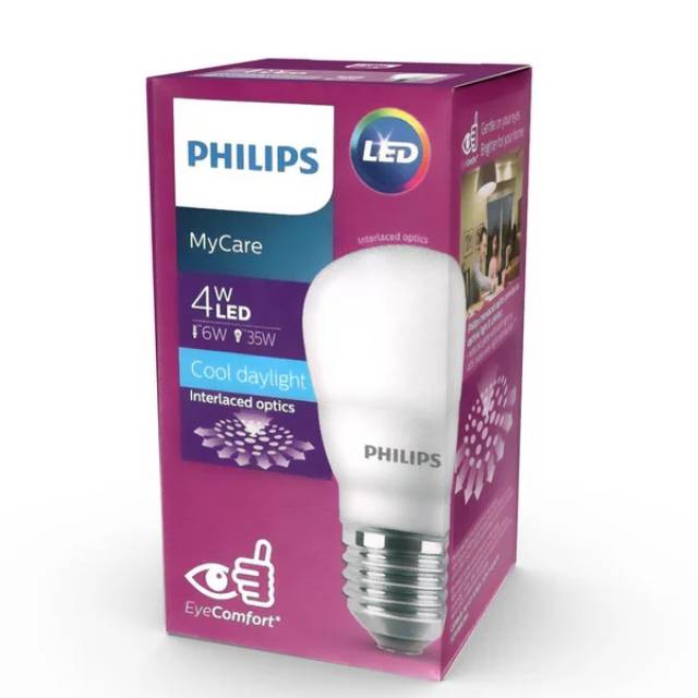 Lampu LED Philips MyCare 4 watt Putih