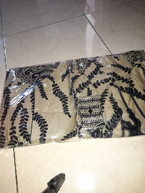 Batik Couple Keluarga Sania Ruffle Ori Ndoro Jowi Dnt Marissa