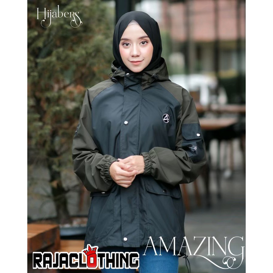 RCL - JAKET PARKA RAGLAN AMAZING WANITA - JAKET PARKA CEWEK L.XL