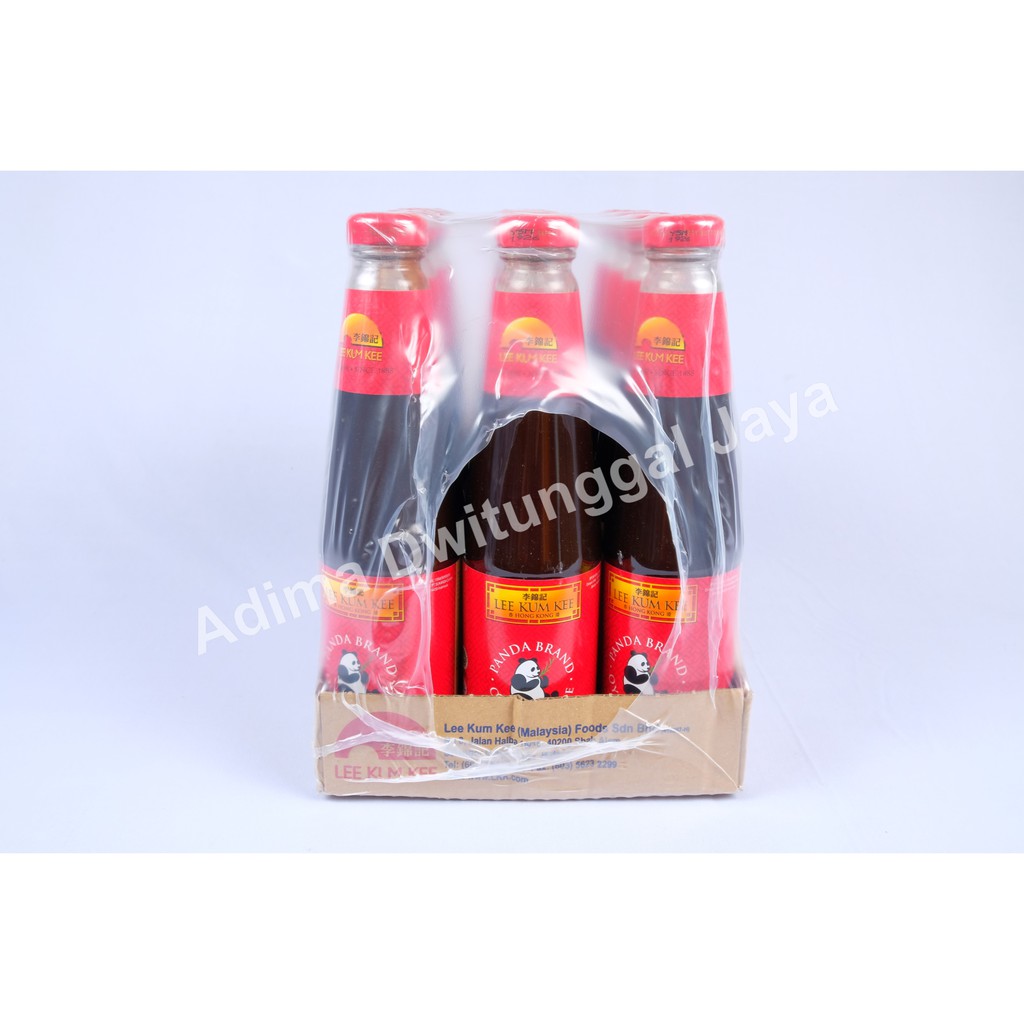 Saus Tiram Cap Panda / Oyster Sauce Lee Kum Kee 12x510gr - Karton