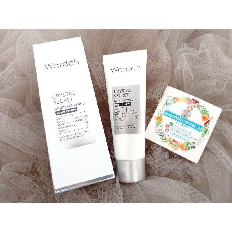 Wardah Crystal Secret Night Cream 15ml
