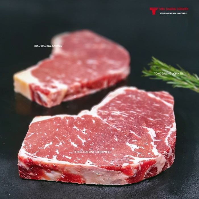 DAGING SAPI SIRLOIN STEAK EMPUK IMPORT AUSTRALIA KEMASAN 200 GR HALAL