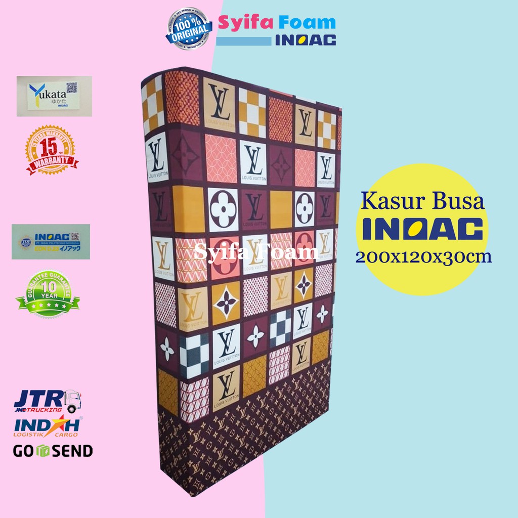 Kasur inoac yukata 200x120x30  garansi 15 tahun