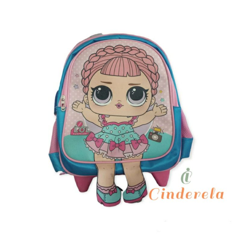 Tas troli karakter anak Paud /Tk