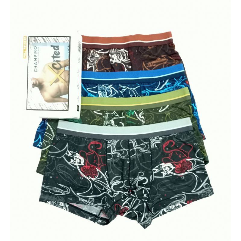 PROMO !!! 3 PCS BOXER PRIA || BOXER CHAMPIRO C.0315