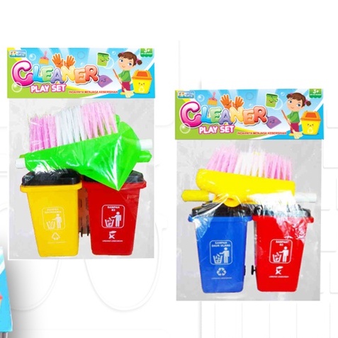 mainan anak rumah rumahan cleaning set /alat kebersihan - MC04