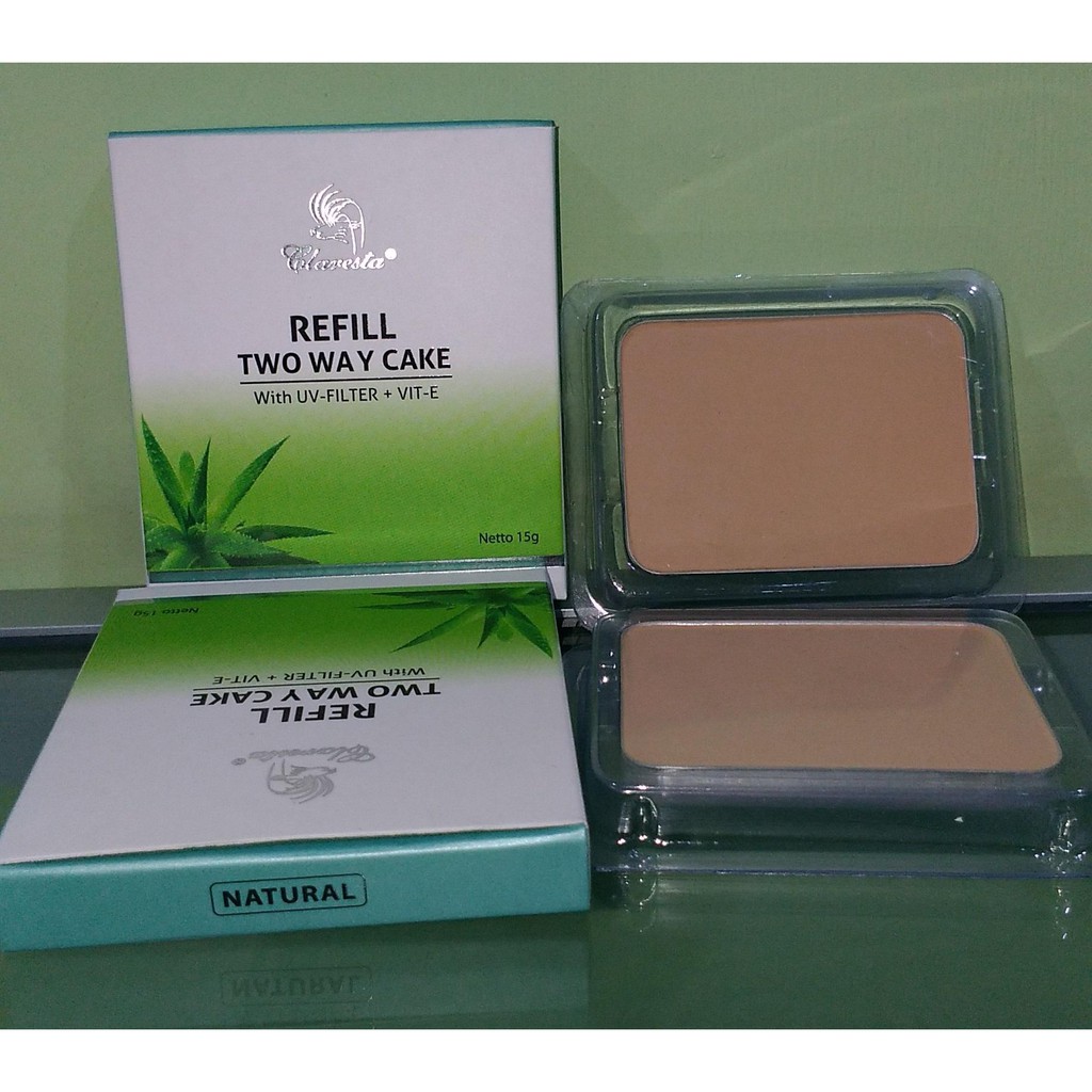 CLARESTA REFILL Two Way Cake 1 pc 15 gram Isi Ulang