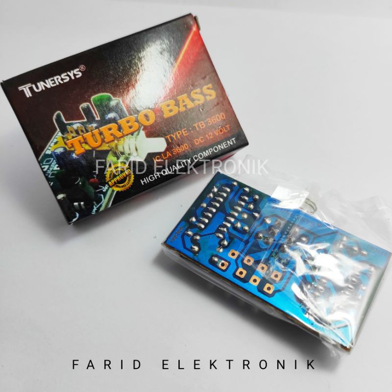KIT TURBO BASS STEREO TB 3600