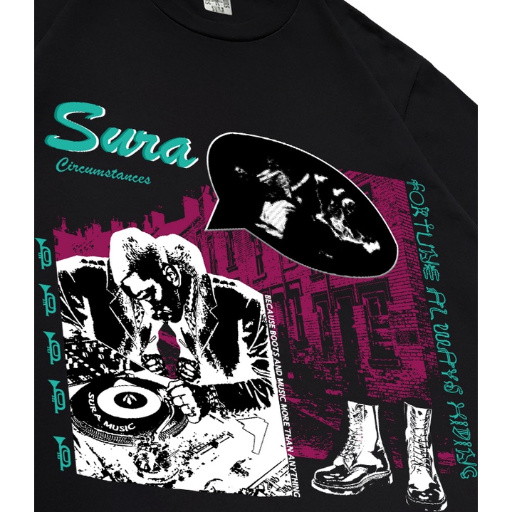 Sura Positiva - Tshirt (Marteens) Black