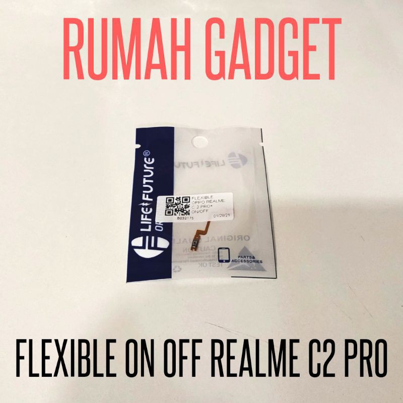 FLEXIBLE ON OFF REALME 5i/REALME 6i REALME 6 PRO REALME C2 PRO C11 C12  C2 PRO