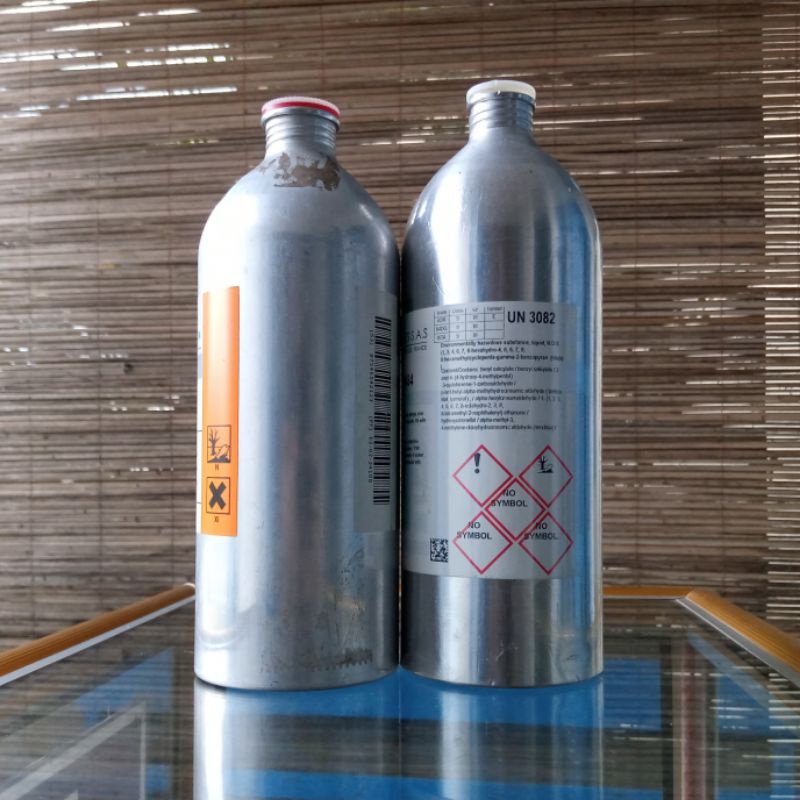 Kaleng Parfum/Kaleng Alumunium Bekas Parfum 1.000ml/1Kg//Bekas Tuang//Variasi MIX