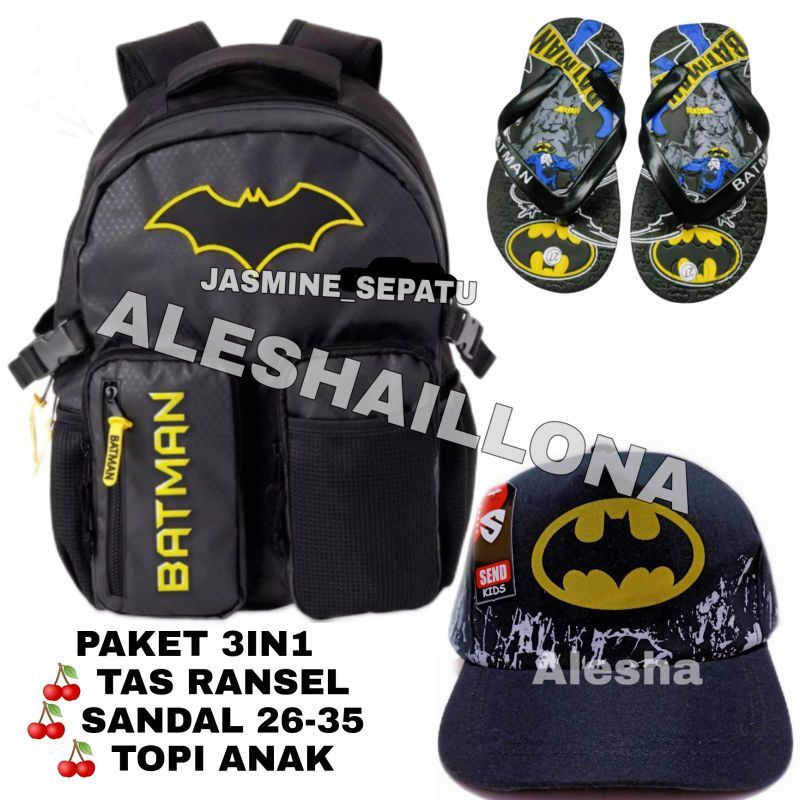 COD Tas Ransel Sekolah Anak Laki Laki TK SD PAUD Karakter