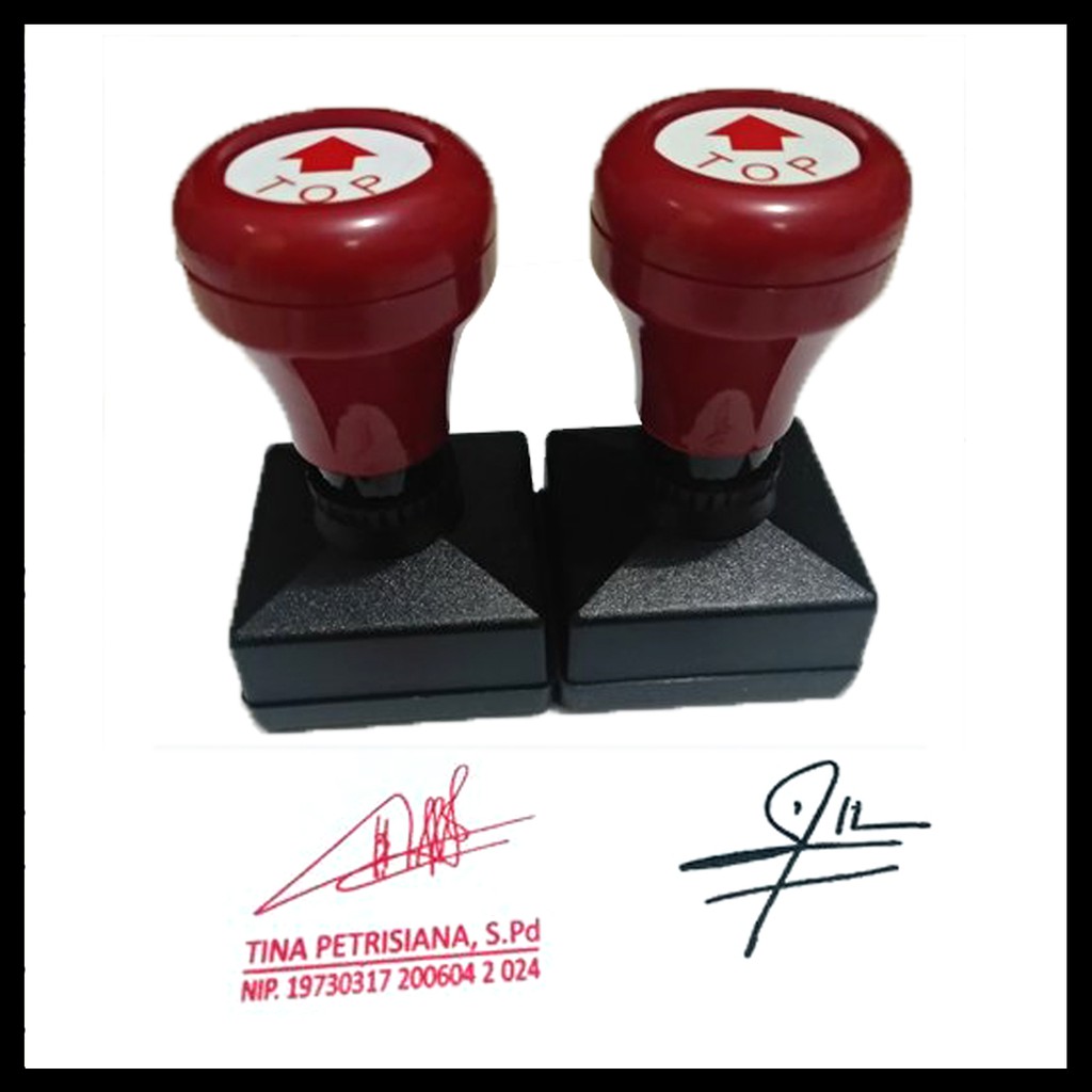 

STEMPEL OTOMATIS TANDA TANGAN / PARAF 1 WARNA RB9