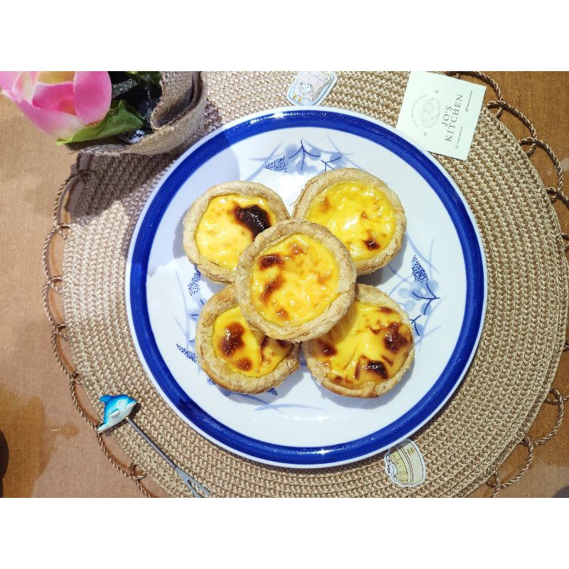 

PORTUGUESE EGG TART PRE-ORDER MIN 1 HARI FREE PITA + CARD [@JOKITCHEN_OFFICIAL]