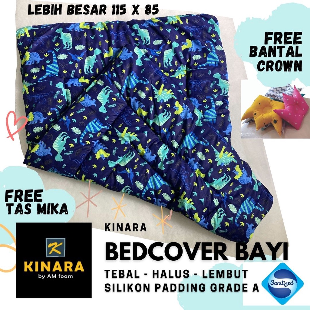 Bedcover / Selimut Bayi dan Anak Premium Kinara