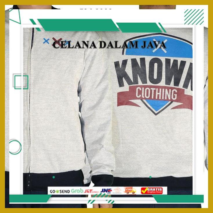 MUSCLE FIT JAKET NICOLE BOMBER ZIPPER E24.0003 PUTIH KUALITAS IMPORT 