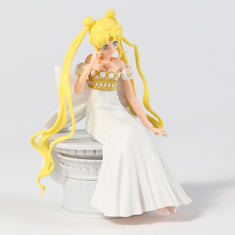 Action Figure Anime Sailor Moon Ukuran 13cm Untuk Dekorasi Kue