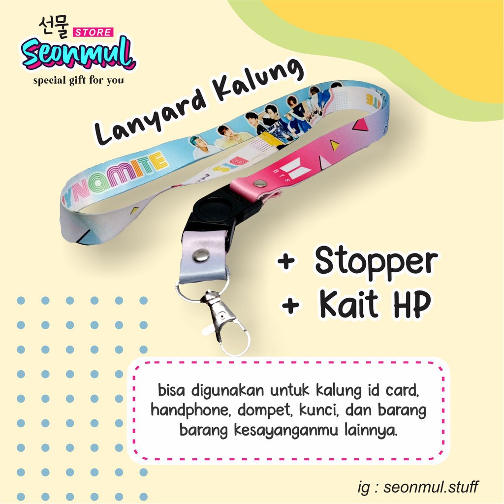 LANYARD KALUNG / STRAP HP KPOP [TERMURAH]