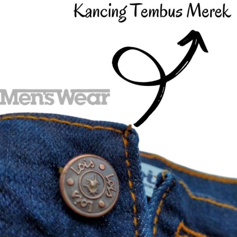 Celana Jeans Lois Dongker Celana Panjang Lois Slimfit Pensil | RAP.01Jl22w