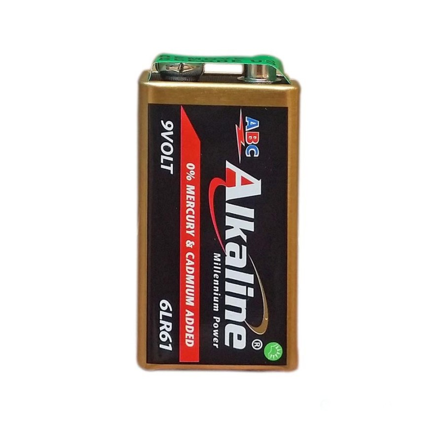 NA - Battery Kotak 9V Alkaline Original Baterai 9 Volt