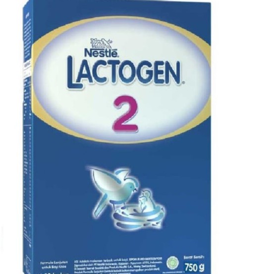 

LACTOGEN 2 SUSU FORMULA PLAIN 6-12 BOX 750G 750 G