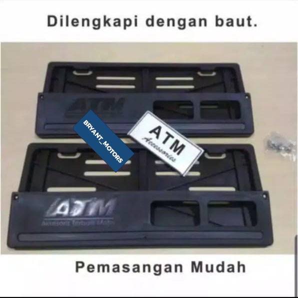 COVER / TEMPAT DUDUKAN PLAT NOMOR MOTOR,HONDA ,SUZUKI,YAMAHA