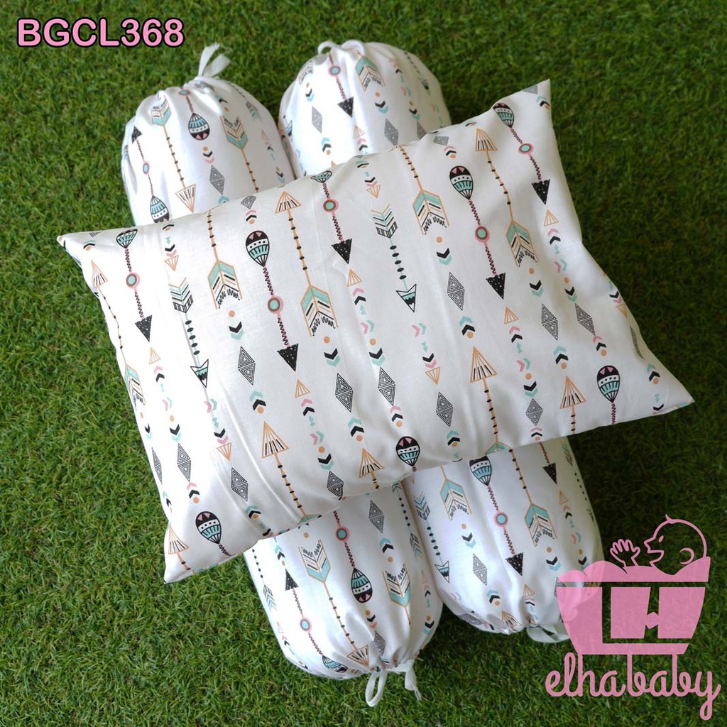 Elhababy set bed cover bayi anak motif murah premium bedcover selimut matras kasur bayi kado